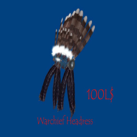 Ute Warchief Headress