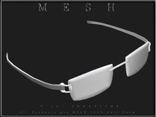 T-3D Creation [ EYE GLASSES No.1 ] MESH - Full Perm -