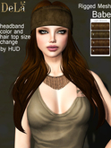 =DeLa*= Mesh Hair "Marinel" Orange Browns