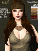=DeLa*= Mesh Hair "Babe" Orange Browns