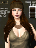 =DeLa*= Mesh Hair "Babe" Dark Browns