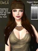 =DeLa*= Mesh Hair "Babe" Grays
