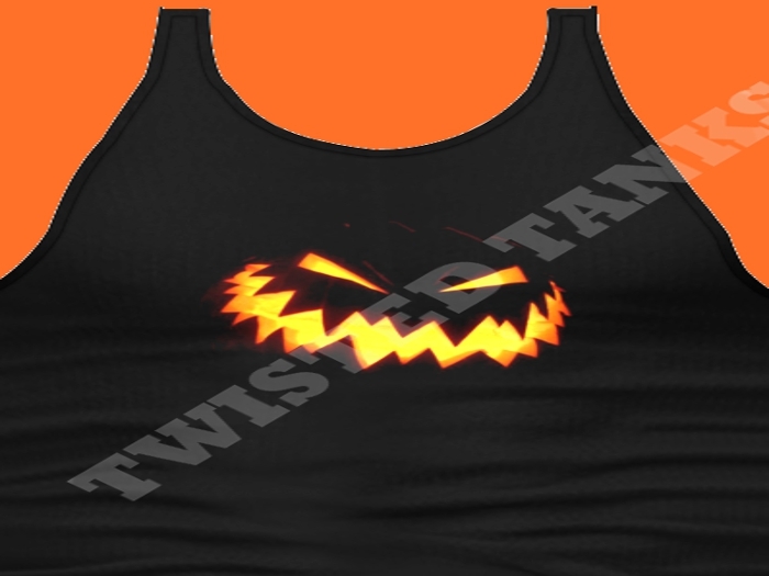 pumpkingrin tank UNISEX