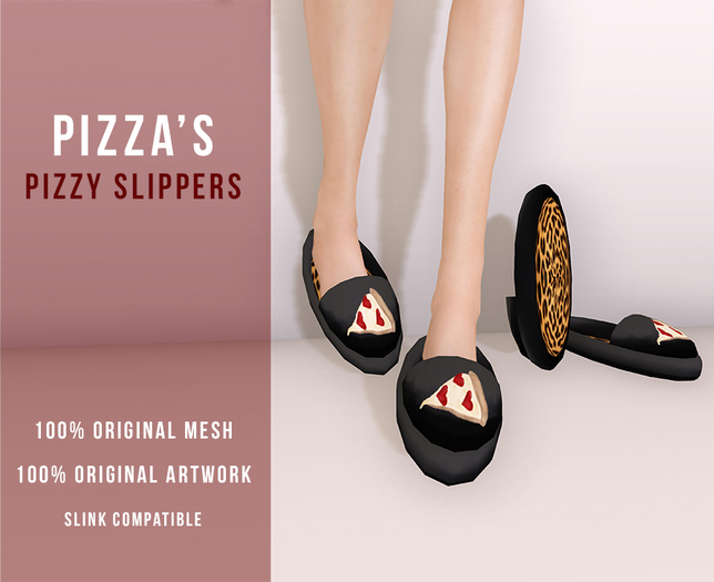 Pizza's Pizzy Slippers