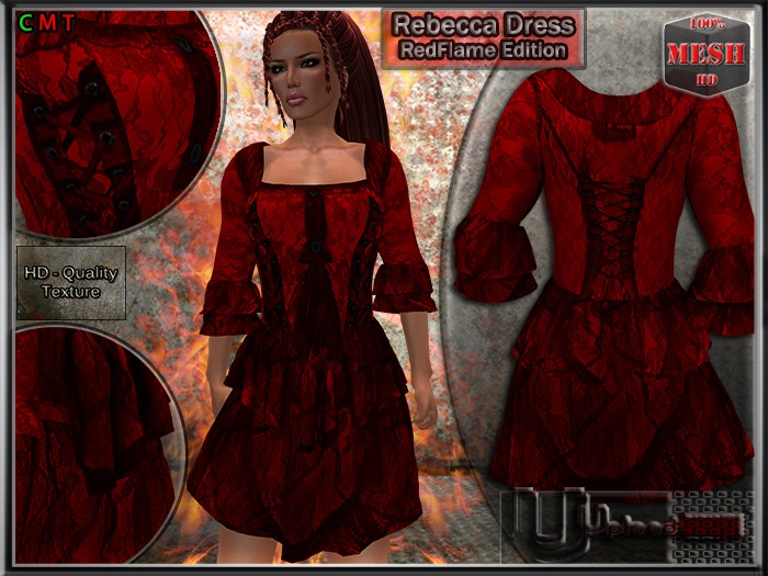 Upload[_]:: - Rebecca Dress (RedFlame Edition)