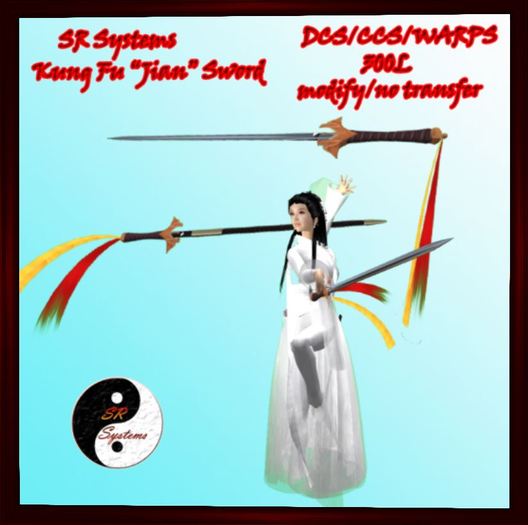 SR Systems Kung Fu "Jian" Sword