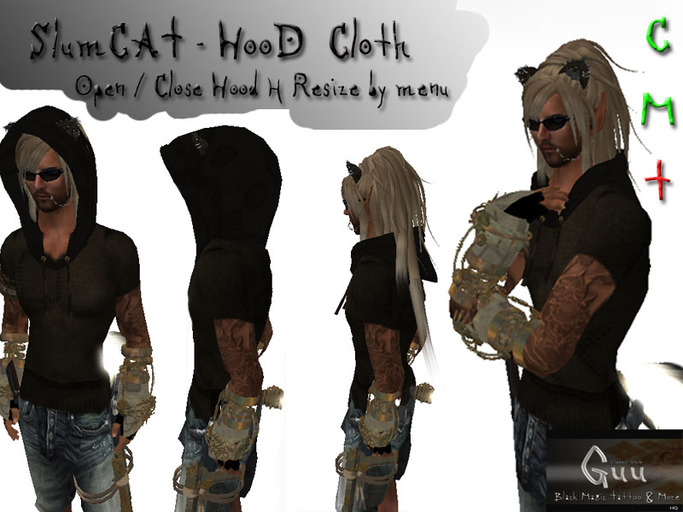 -=((Guu))=- SlumCAT Jacket HooD [BOXED]
