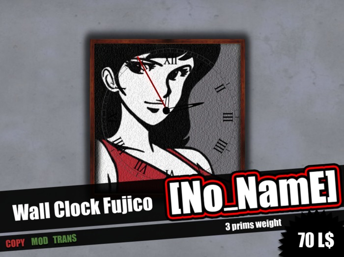 Wall Clock_Fujico_Mesh_New