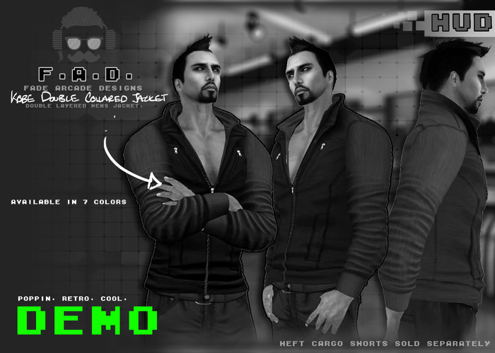 :{F.A.D.}: Frayed Shorts PURPLE