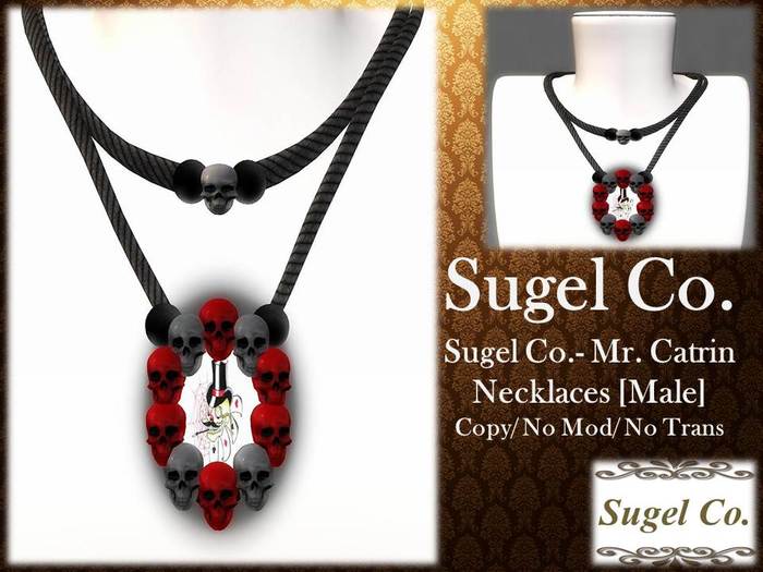 Sugel Co.- Mr. Catrin Necklaces [MALE]