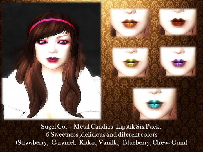 Sugel Co. - Metal Candies Lipstick Edition