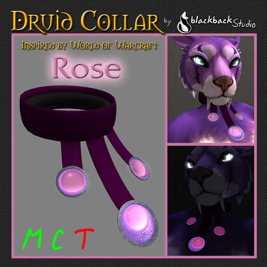 [bbS] Druid Collar - Rose