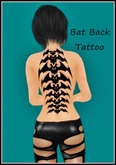 Bat Back Tattoo