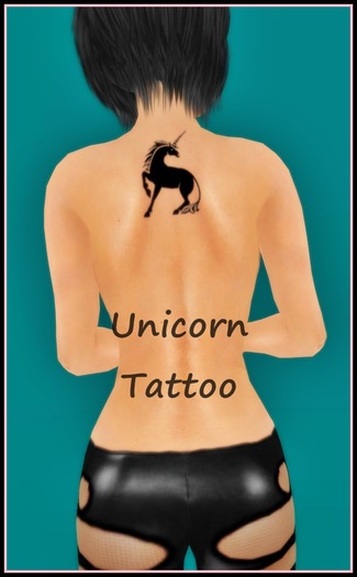 Unicorn Fantasy Tattoo