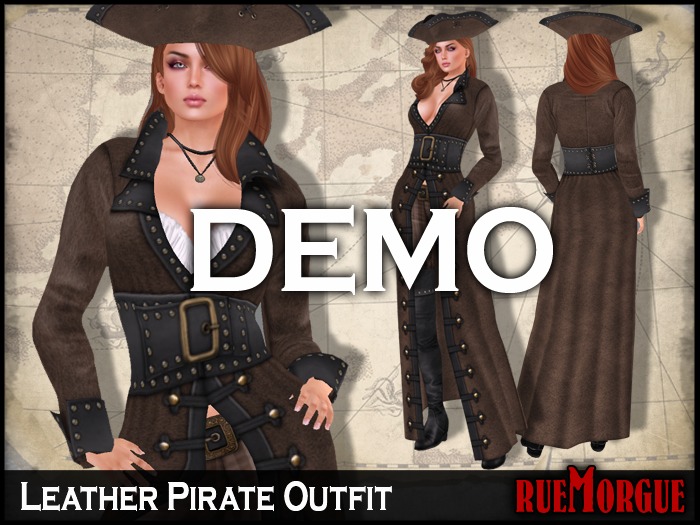 DEMO=RueMorgue= Mesh Pirate Outfit