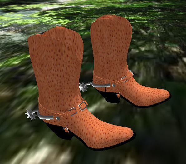 Western Boots Dusty Green