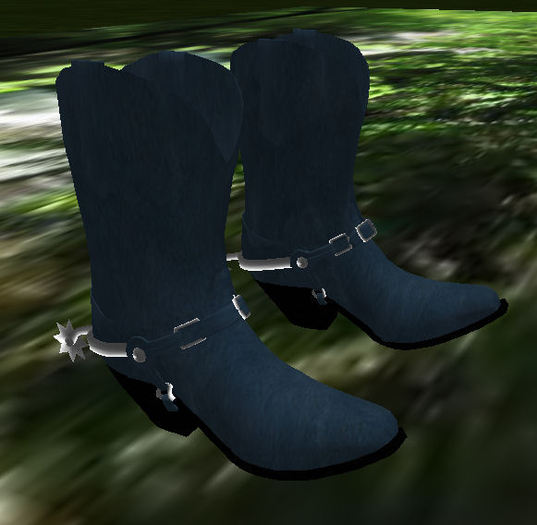 Western Boots Dusty Green