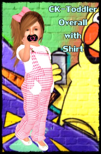 Overall_SET Toddler RedCaro