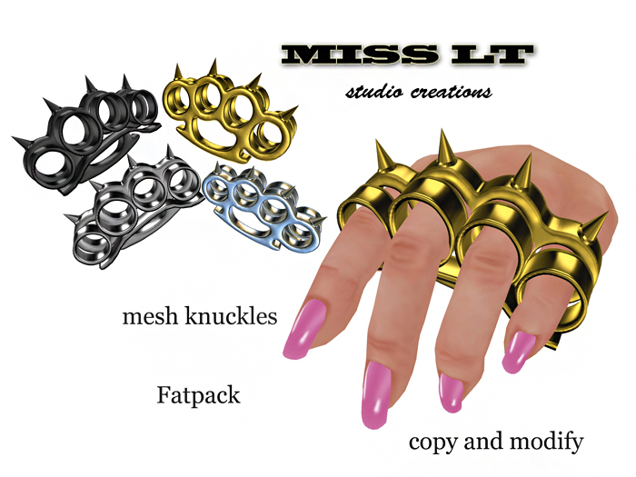 Miss LT Mesh knuckles version2 fatpack