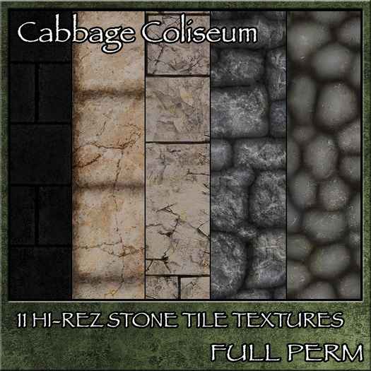 [CC]-11 Hi-Rez Stone Tile Textures