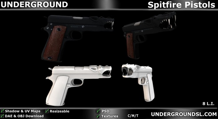 (UG) - Spitfire Pistols (Boxed)