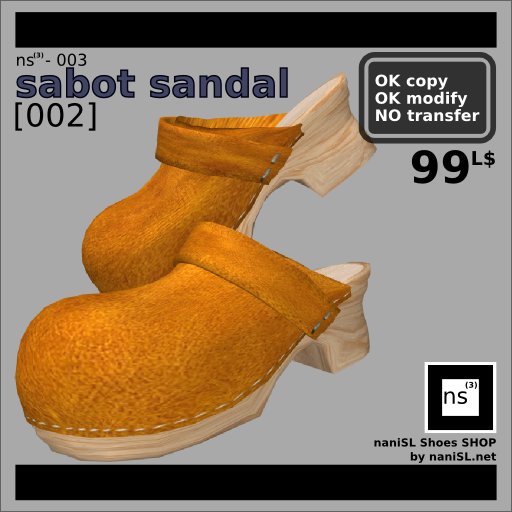 ns(3)-003 sabot sandal [002]