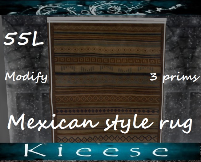  Mexican style rug