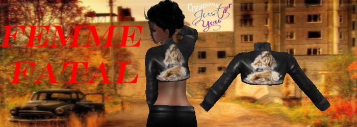 BLOUSON FEMME FATAL