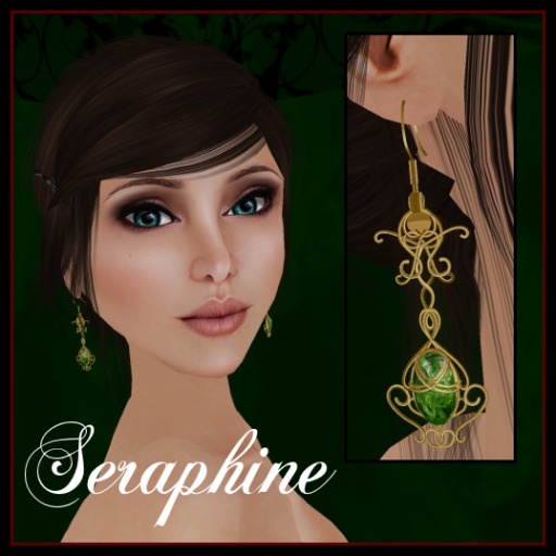 [K~*~S] Seraphine - Earrings - Gold