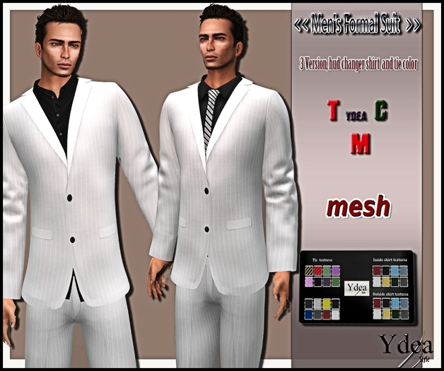 **Ydea complete suit white**