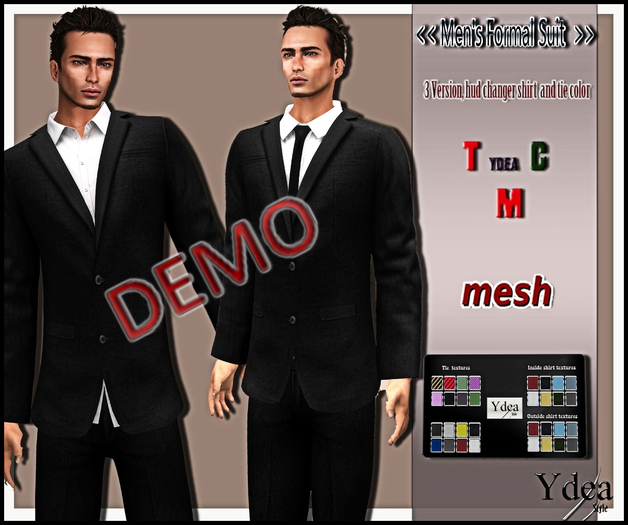Men's Formal suit DEMO