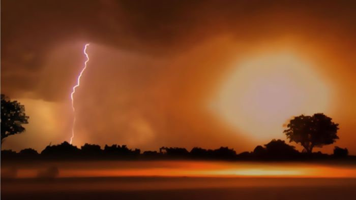 Savannah  Lightning Strike