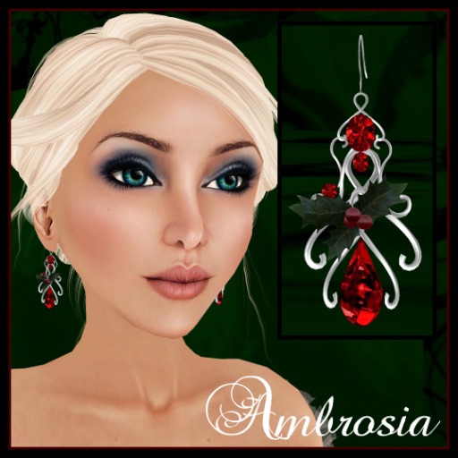 [K~*~S] Berry Ambrosia Earrings