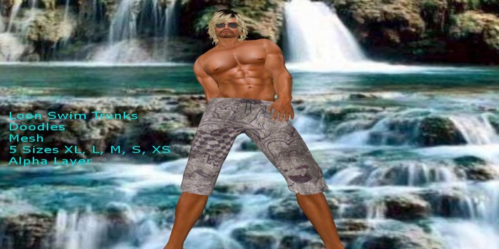 Loon's Swim Trunks Demo