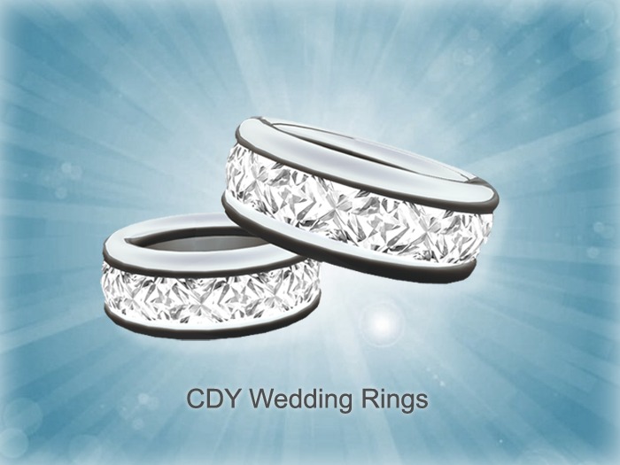 CDY Wedding Rings[unissex]Silver- (resize)