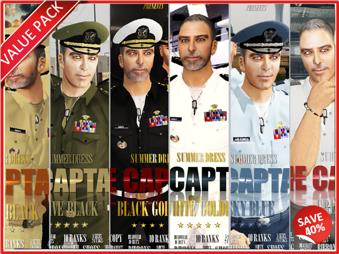 THE CAPTAIN FULL PACK