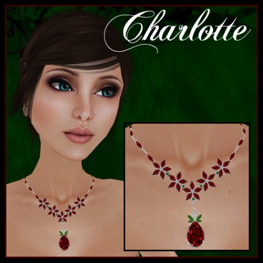 [K~*~S] Charlotte - Necklace - Silver (Christmas)