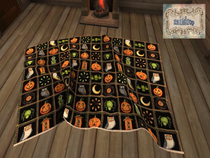 :Raindrop: - Crazy Halloween Rug