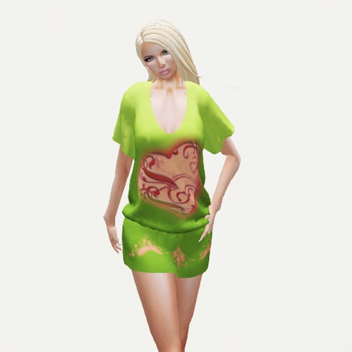 _Ms_chic green dress