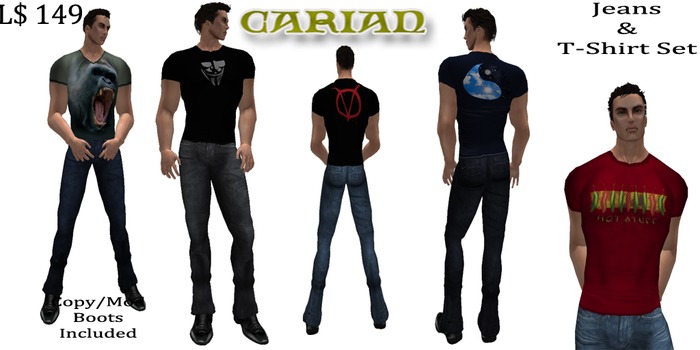 Jeans & T-shirts Set