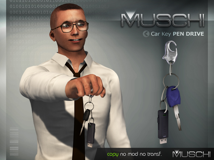 Car Key (Pen Drive) MUSCHI