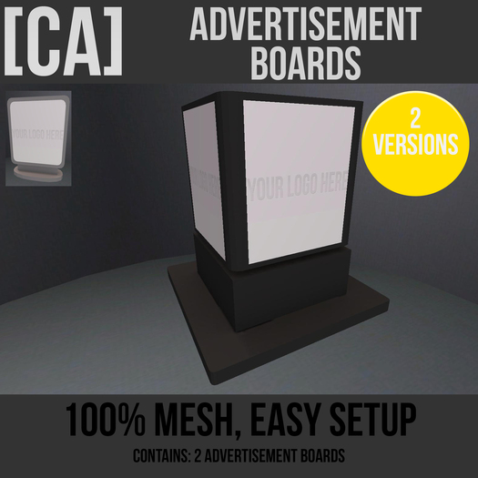 [CA] Advertisement Board