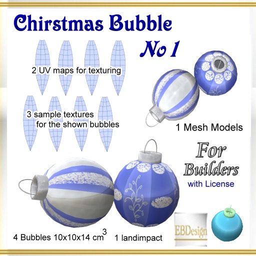 EBDesign Christmas Bubble No 1