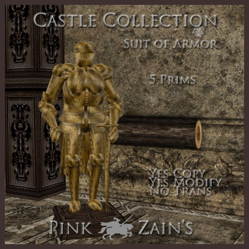 Knight Armor - Sword - Gold