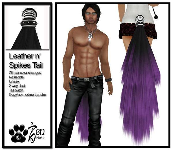 Leather n' Spike Tail