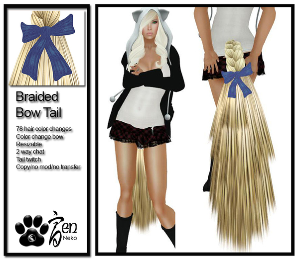 Braided Bow Tail