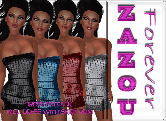 ZaZou Dress for Less Fatpack
