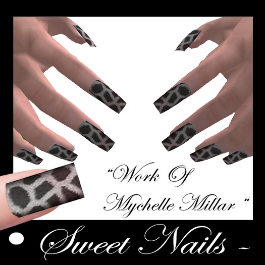 Long Nails 05 Girafffe-Collection