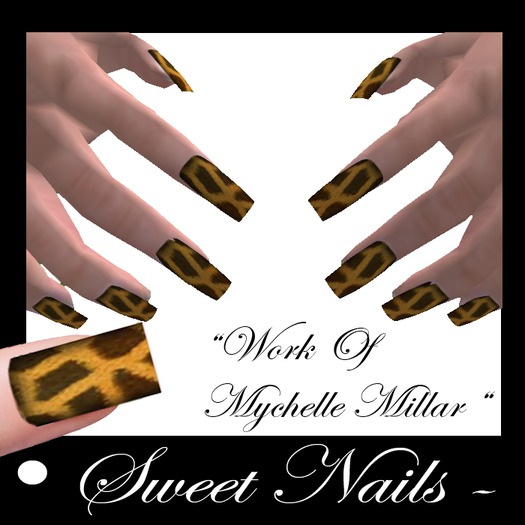 Long Nails 08 Girafffe-Collection