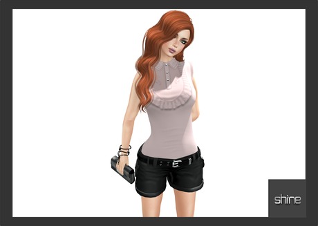 Second Life Marketplace - shine by [ZD] - MESH - "Suzie" Top - DEMO